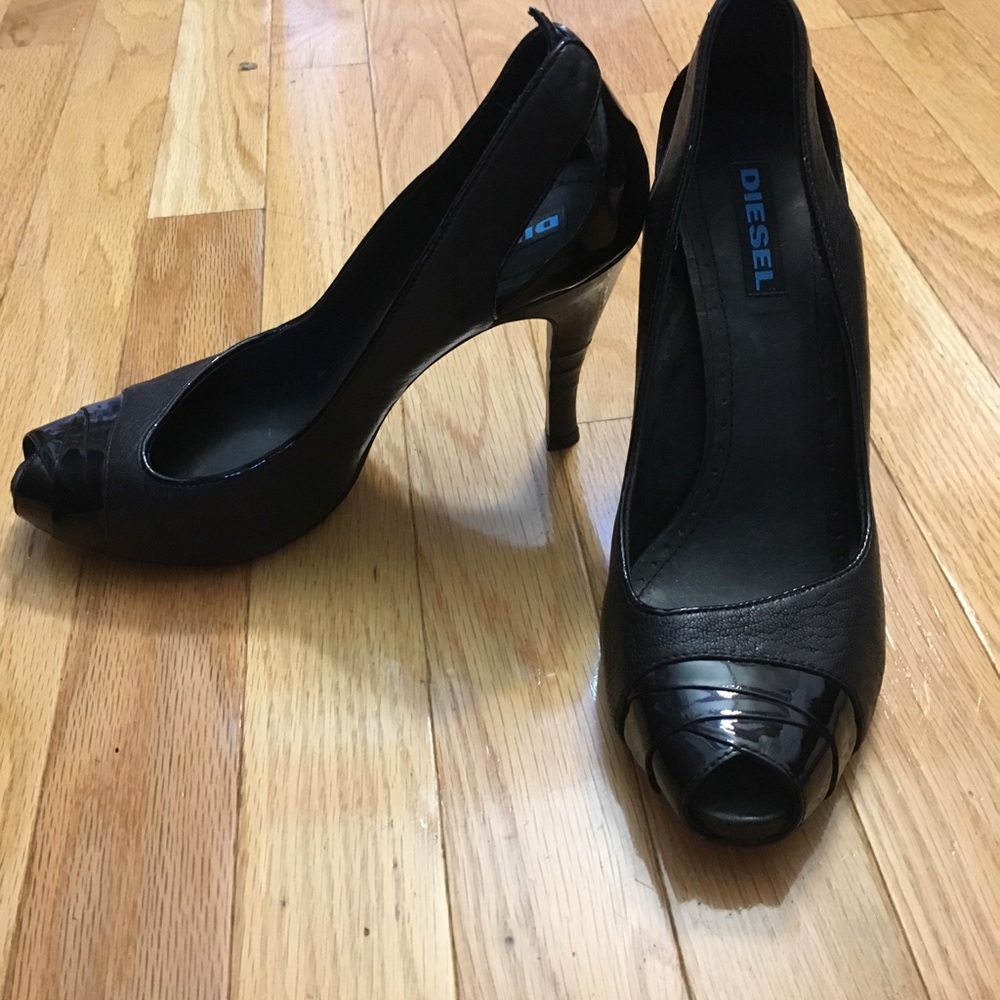 Black heels